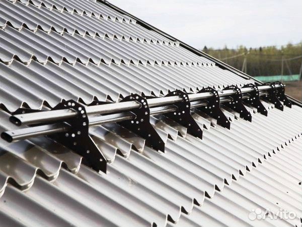 Снегозадержатель для фальцевой кровли