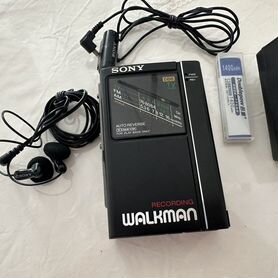 Кассетный плеер sony walkman wm-f404 комплект