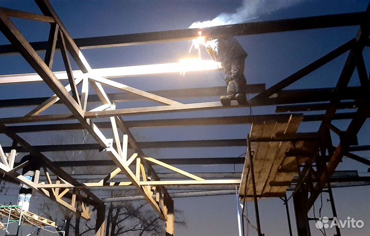 Изготовление и монтаж металлоконструкций