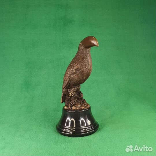 Бронзовая скульптура Тукан Птица
