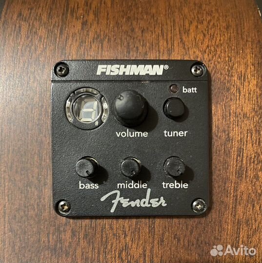 Акустическая гитара Fender acoustics CD100ce L/H