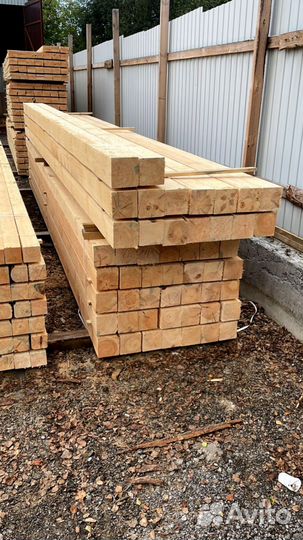 Доска обрезная 40х150х6000мм от производителя