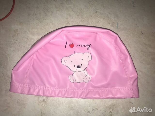 Шапочка для бассейна для девочки 4-5 лет