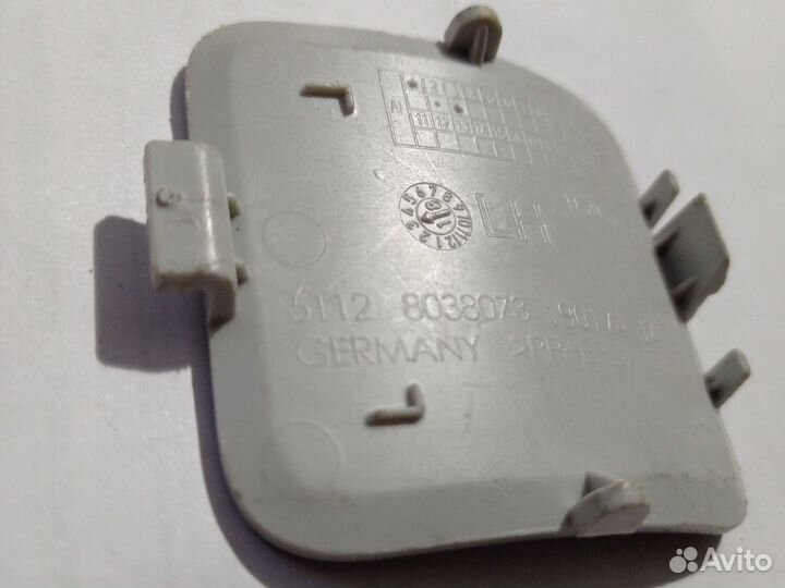 Заглушка заднего бампера левая BMW X1 E84