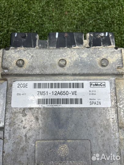 Блок управления двс Ford Focus 2 1.8 qqdb 2009