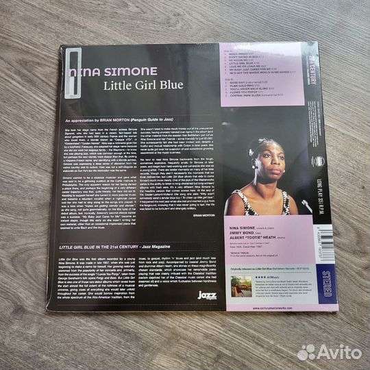 Винил Nina Simone — Little Girl Blue (Синий новый