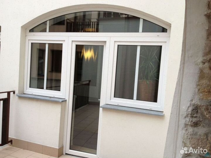 Балконный блок с дверью