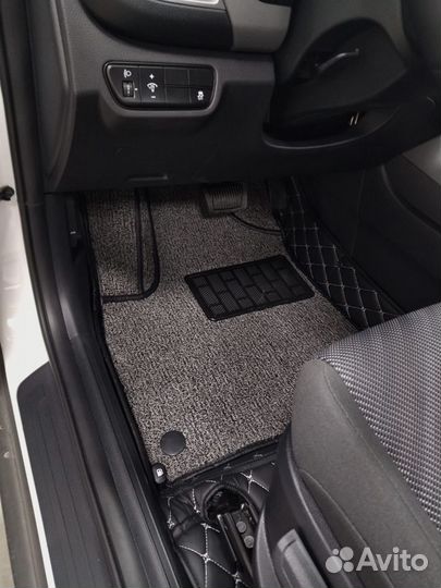 3d багажник из экокожи на Honda Jazz