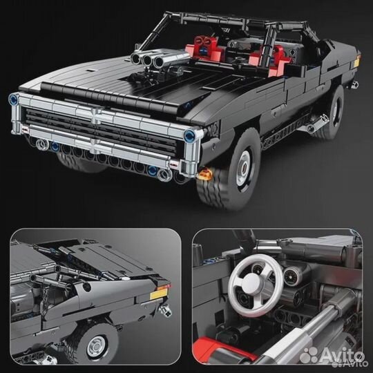 Mould King - (Muscle Car Доминика Торетто с ду - 1