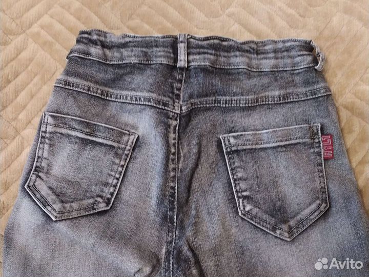 Джинсы для девочки 128-134