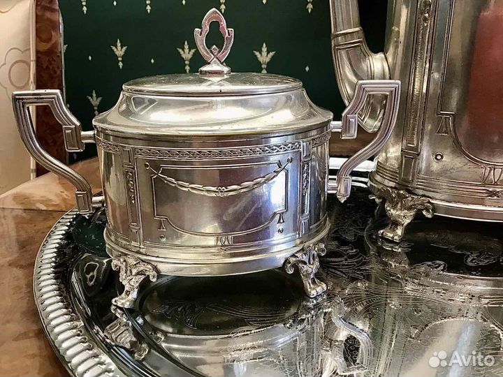 Чайный сервиз антиквариат