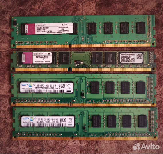 Оперативная память DDR3 2Gb/4Gb 1333Mhz