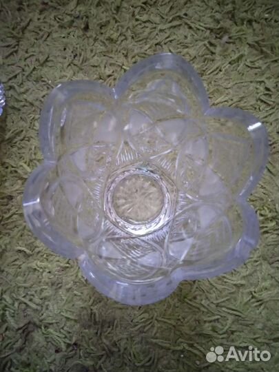 Хрустальная ваза