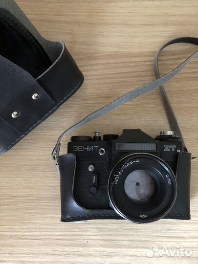 Плёночный фотоаппарат Зенит ет и обьектив Гелиос