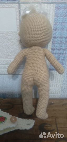 Вязаный пупс