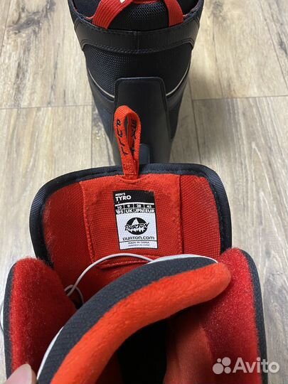 Сноубордические ботинки burton tyro black