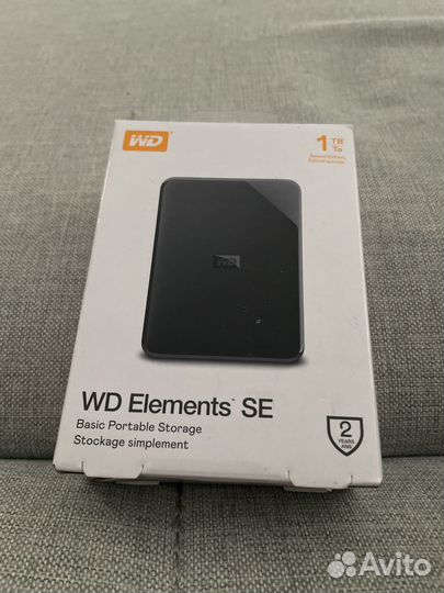 Внешний жесткий диск WD hdd 1tb