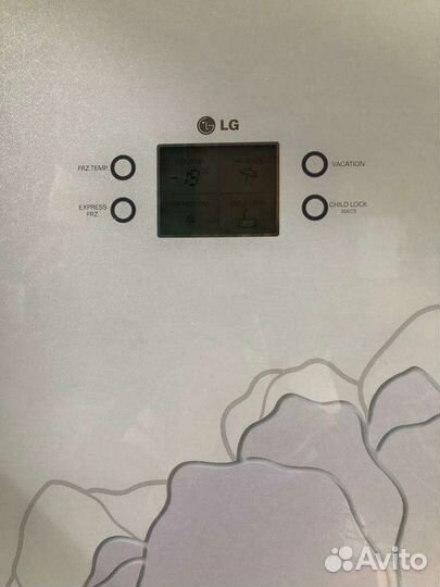 Холодильник LG GA-B399tgat ART flower