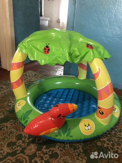 Бассейн детский с крышей