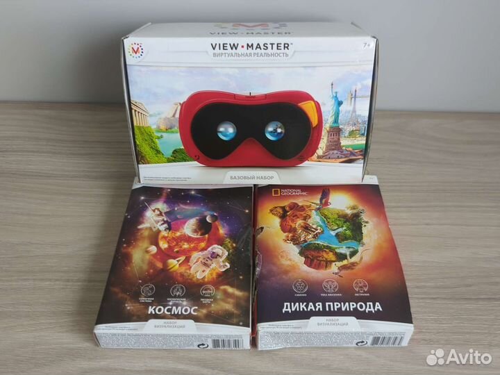 Очки виртуальной реальности View-Master и 2 диска