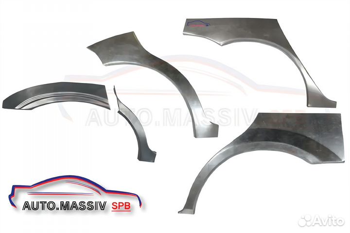 Ремонтные арки задние Geely MK