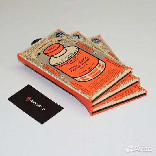 Усиленное стекло Remax 3D / iPhone 15 / Pro / Max