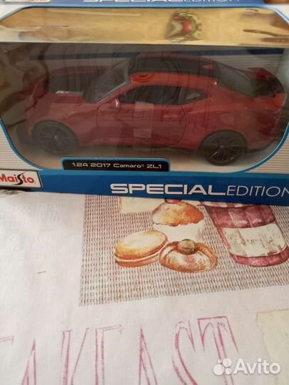Модель Сhevrolet Camaro ZL1 2017 Maisto