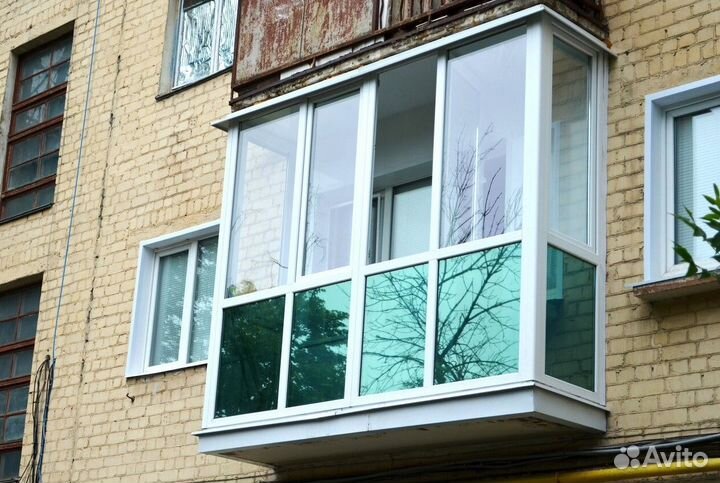 Балкон с отделкой и утеплением Рассрочка