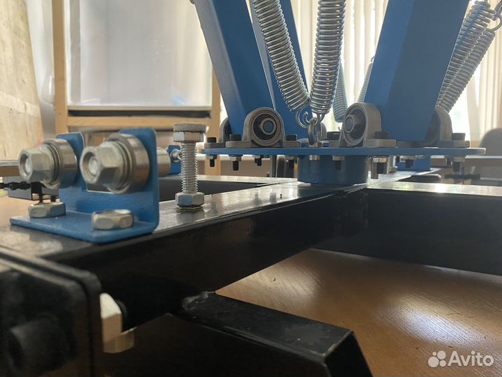 Ручной карусельный станок для шелкографии 4x4