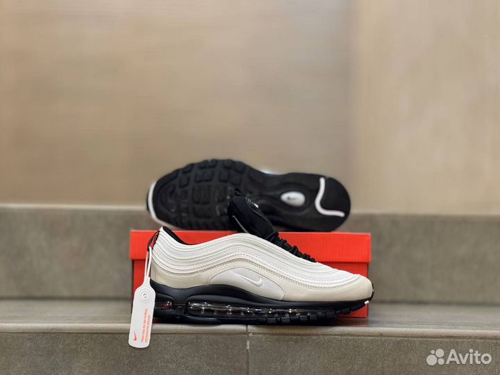 Nike air max 97 бежевые