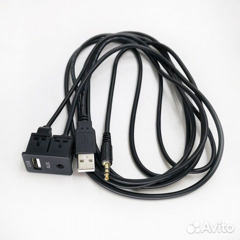 Универсальный автомобильный удлинитель AUX, USB