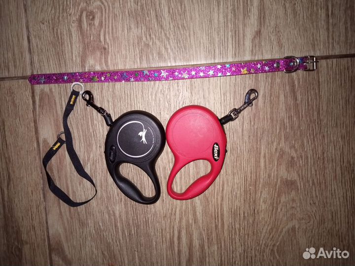 Поводок рулетка для собак flexi