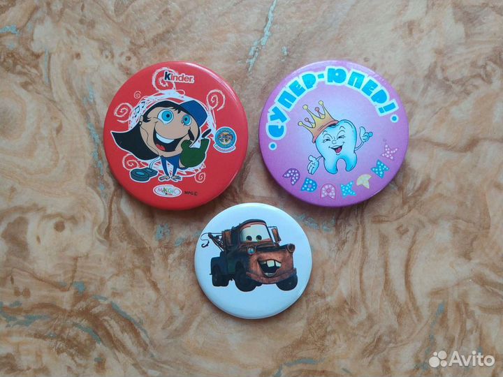 Значки детские