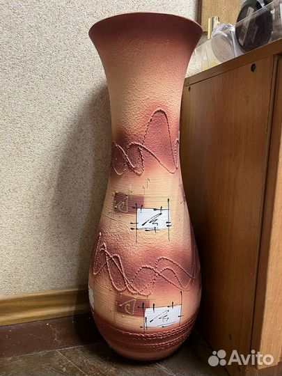 Ваза напольная высокая