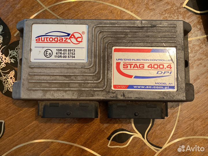 Блок управления гбо stag - 400.4 DPI