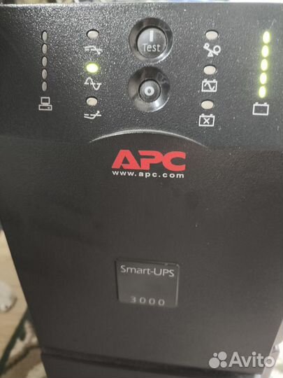 Ибп APC Smart-UPS 3000VA SUA3000I