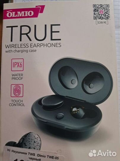 Беспроводные наушники Olmio twe-05