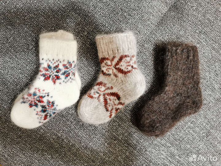 Шерстяные носки детские