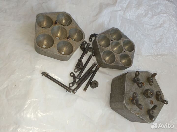 Форма для литья балбер 60 *ф40