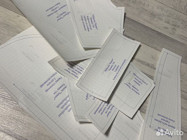 Печать на плоттере, Печать выкроек лекал в Нижнем Тагиле | Услуги | Авито