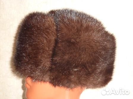 Шапка мужская норковая