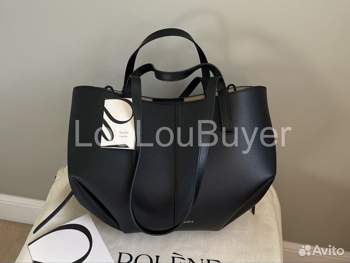 Сумка Polene cyme mini nоir, в наличии