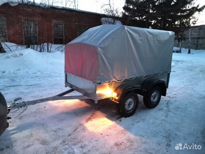 Прицеп легковой 2 оси Б-2.5 алтай тент аэро