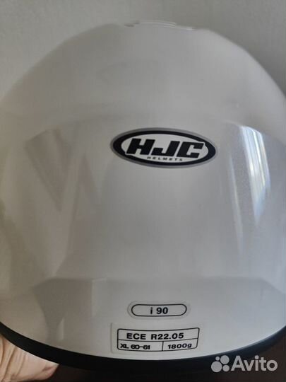 Шлем HJC i90 white pearl