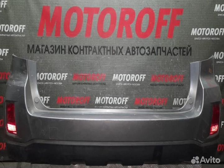 Бампер задний Легаси Аутбек BR9 светлый А64