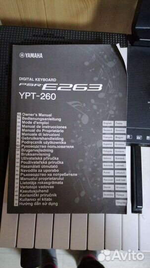 Синтезатор yamaha PSR-E263