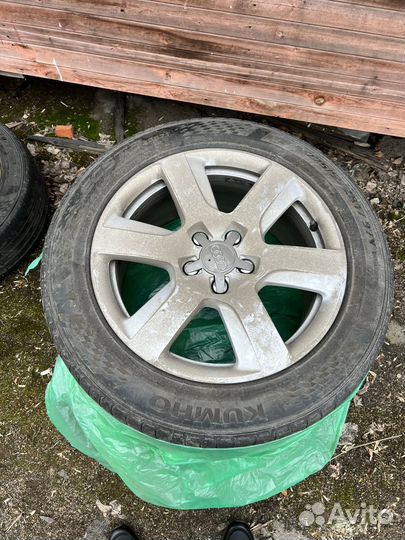 Летние колёса 225/55 r17 audi