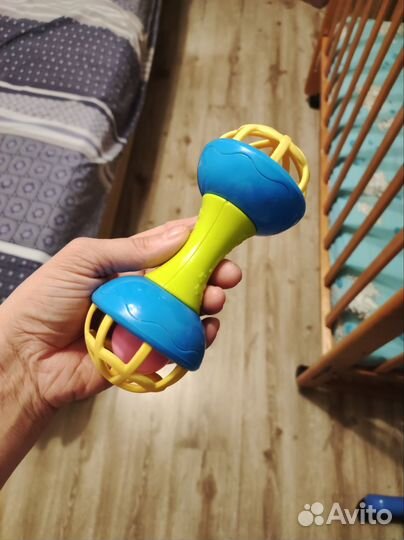 Погремушки, игрушки, прорезыватели