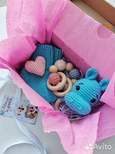 Игрушки подарок для новорожденной/ого