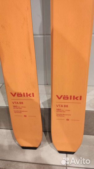 Новые горные лыжи скитур Volkl VTA 88 + камус